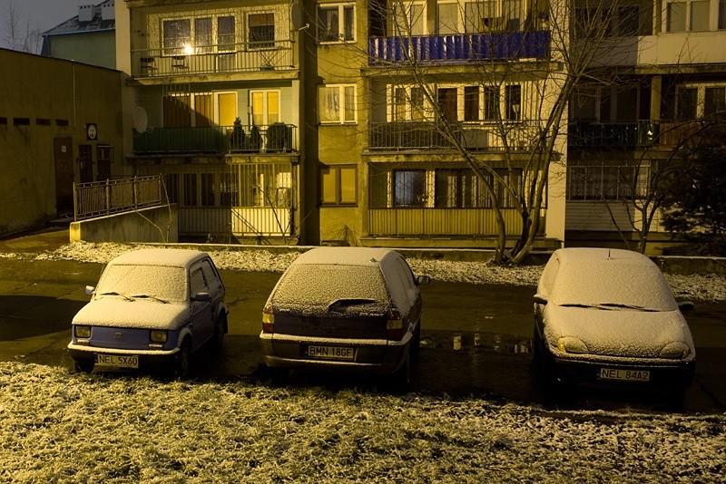 Pierwszy większy listopadowy śnieg