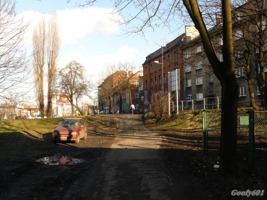 Prawdopodobne miejsce wyjścia ze sztolni.