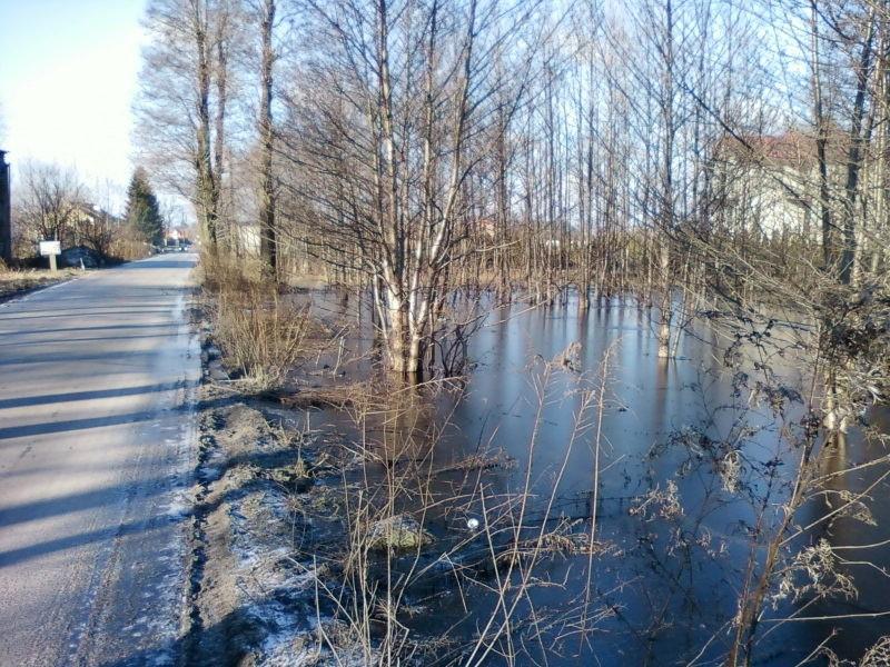 Trochę podtopiło