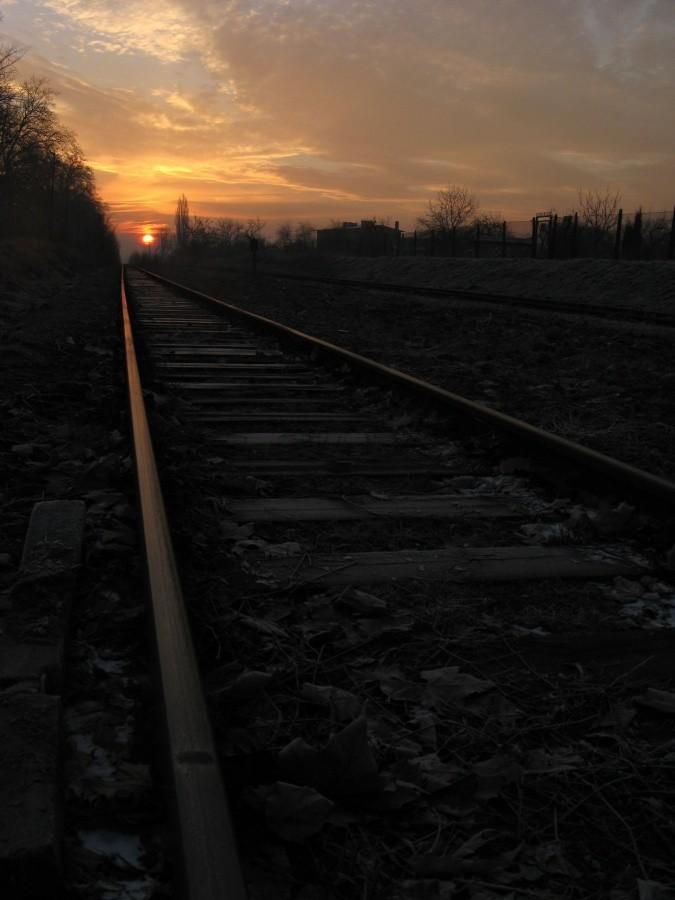 Wschód nad torami