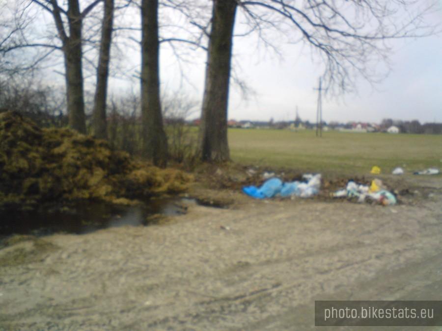 Gnój i śmieci w Gortatowie