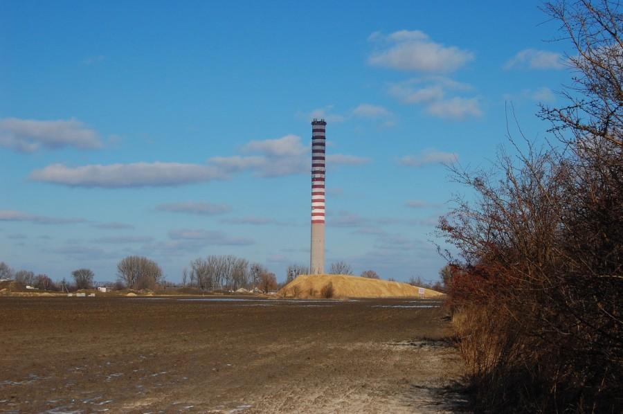 Elektrownia Moszna II. Tędy pobiegnie autostrada A2