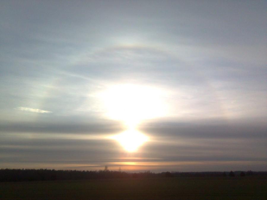 Halo (?) słońca