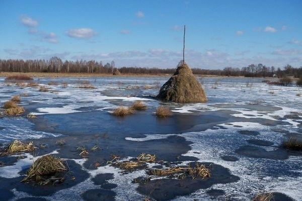 Stóg pod wodą :)