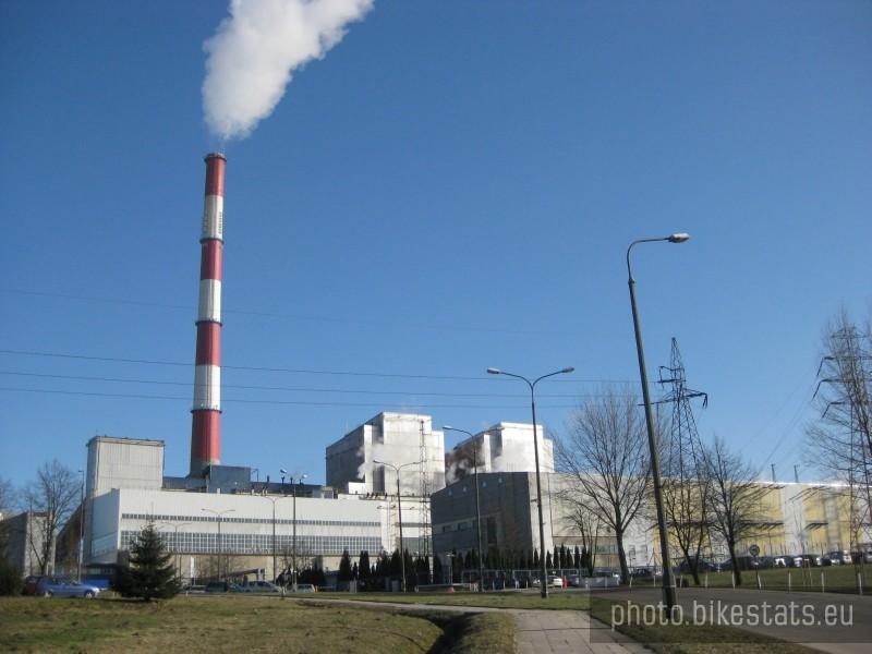 E.C Poznań - Karolin, z kominem o wys. 206 m.