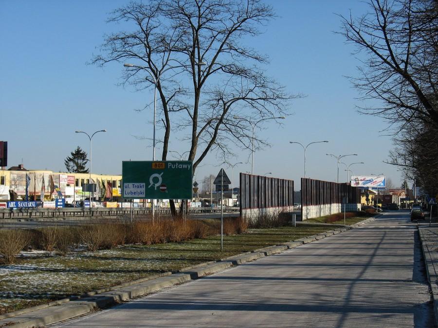 Wał Miedzeszyński przy Trakcie Lubelskim