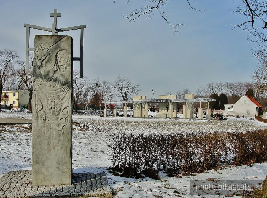 Plac Koronacyjny im.Jana Pawła II w Lubiszewie.