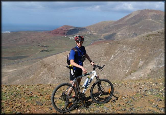 W górach na Lanzarote