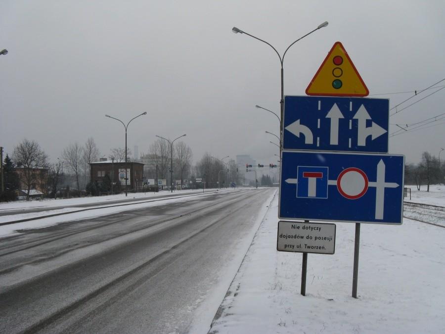 Zakas ruchu... a gdzie objazd???