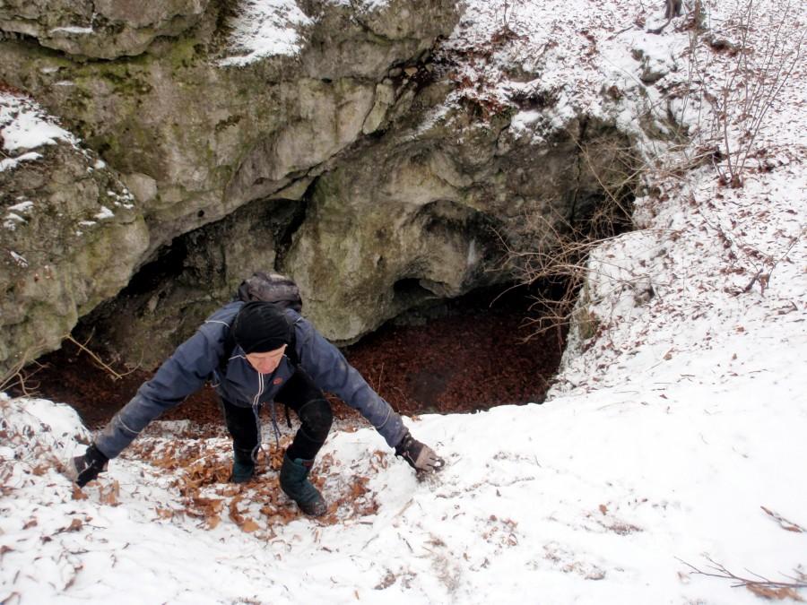 Wejście do Jaskini na Dupce