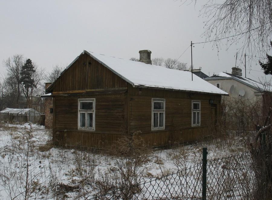 Krasnowola - stara chata.