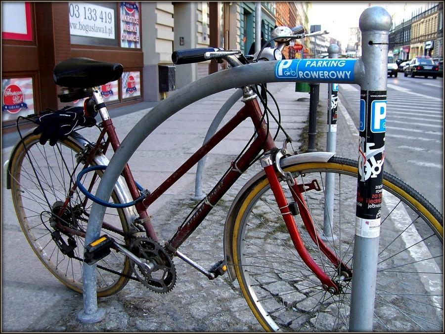 Parking dla mojej Kozy. Ulica Jagiellońska.