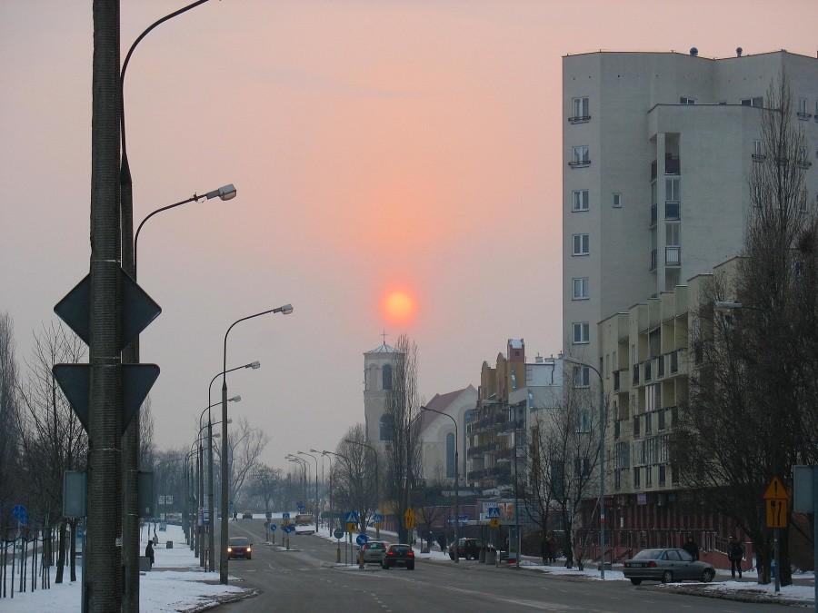 Perspektywa ul. Belgradzkiej