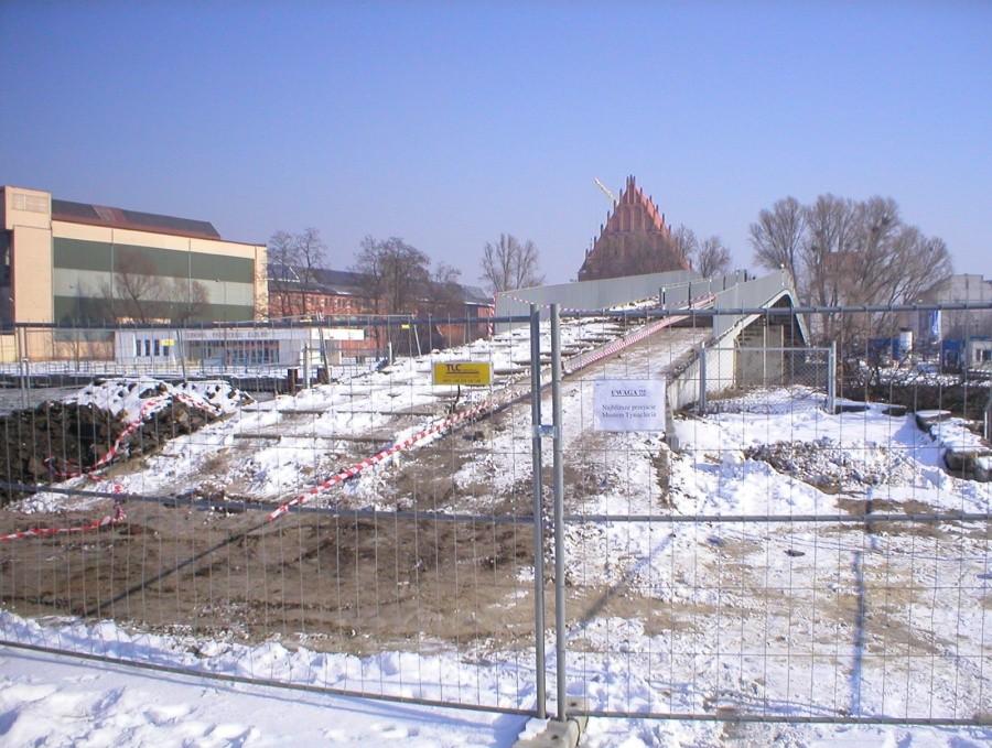 OSTATNIE CHWILE MOSTU - CIĘCIE JUŻ W TOKU