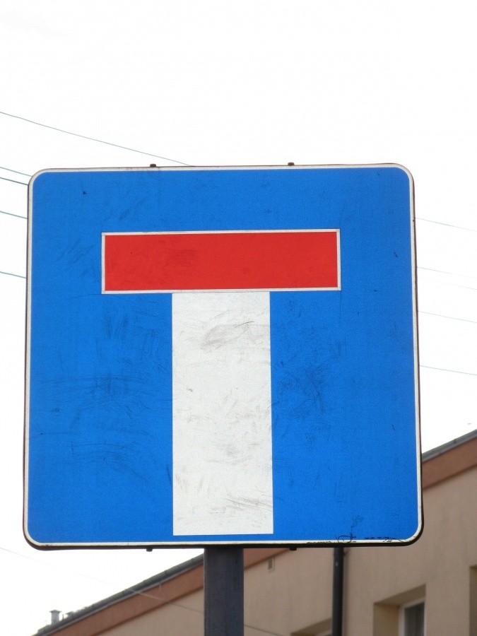 Ślepa uliczka... także w życiu