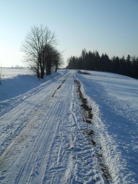 Droga - niebieski szlak