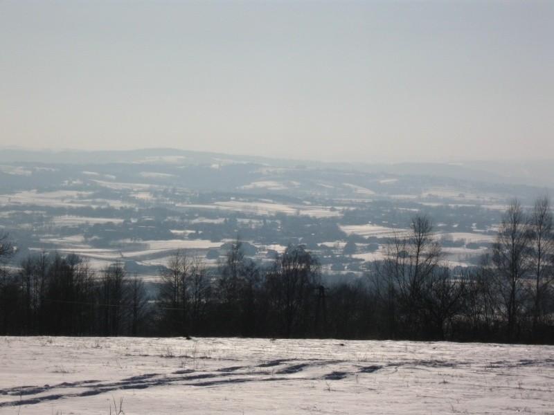 Łany- widok na Pogórze.