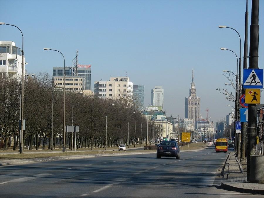 Perspektywa ul. Kasprzaka