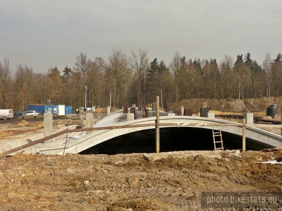 Przejazd pod A1 jeszcze nieprzejezdny :)