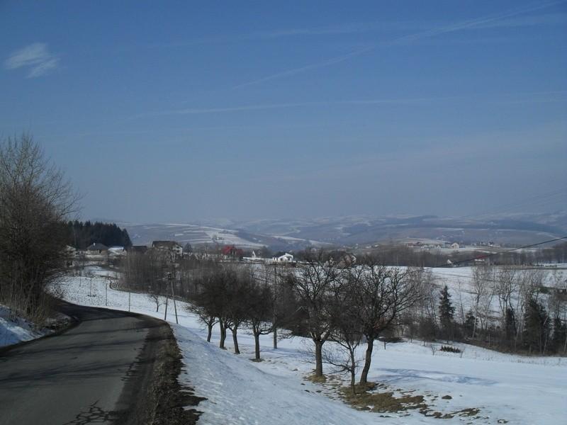 Koniec 1 podjazdu - Korzenna, Pogwizdów