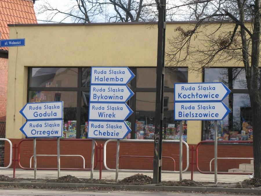 Drogowskazy... mają pomagać a nie przeszkadzać ;) "nadinformacja"