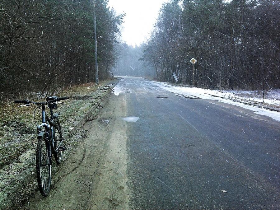 Śnieży trochę