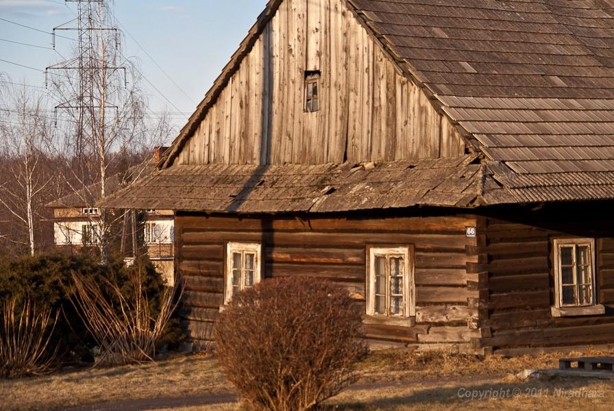 architektura drewniana zamieszkana