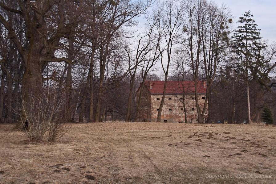 czyżby zabudowania gospodarcze?