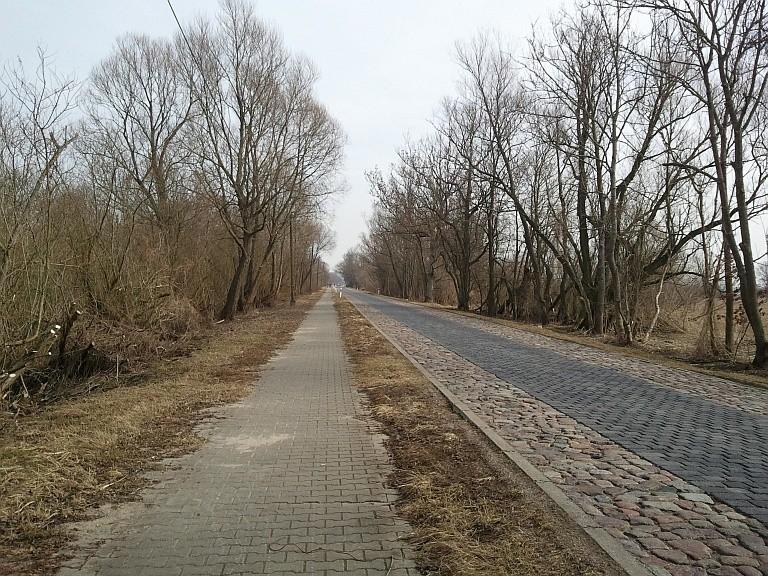 Zbliżamy się do mostu w Gryfinie