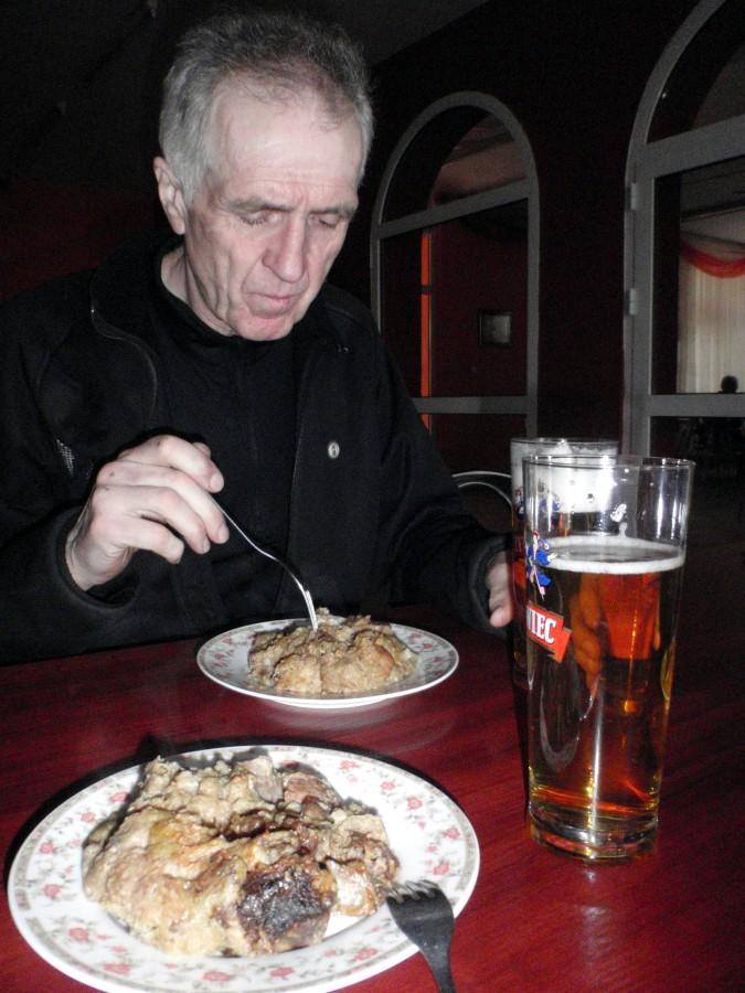 ciulim lelowski (pieczone żeberka w startych ziemniakach)