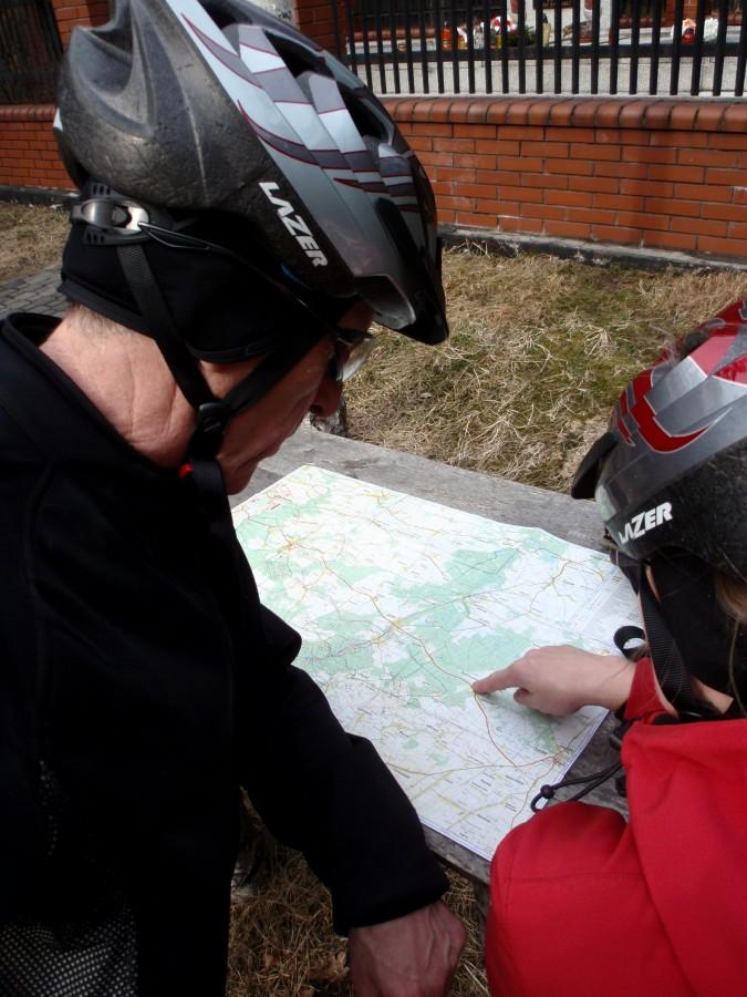 Wsiegda z mapą