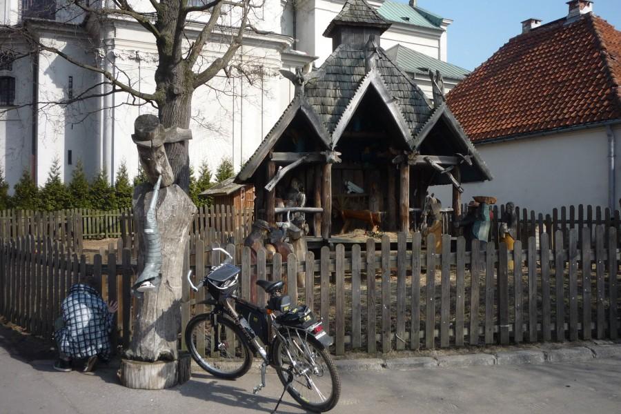 Szopka przy Klasztorze Kamedułów na Bielanach