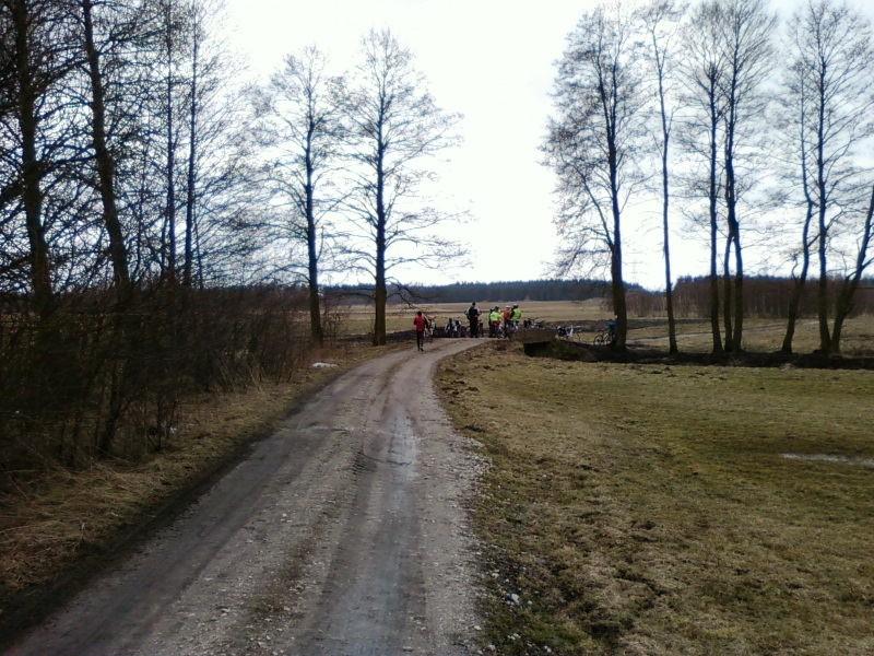 Postój nad rzeką Miazgą