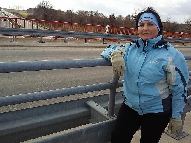 Most nad autostradą w Nadrensee