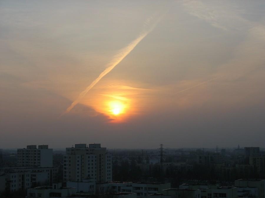 Sunset nad blokowiskiem