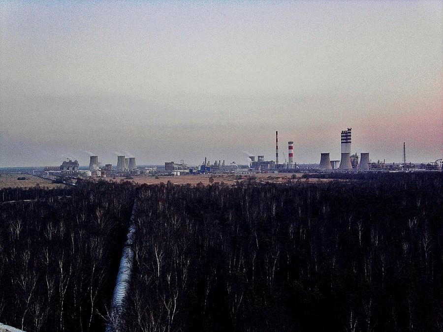 Widok z samej góry