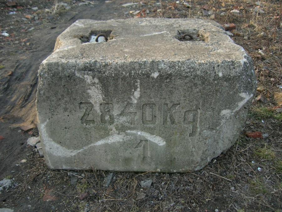 ciężki klocek