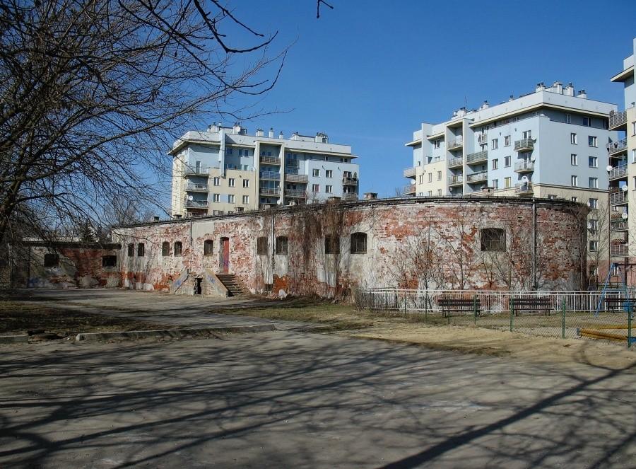 Fort Śliwickiego - działobitnia południowa