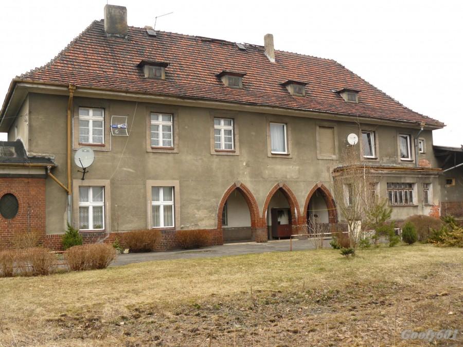 Dworzec w Zbrosławicach.
