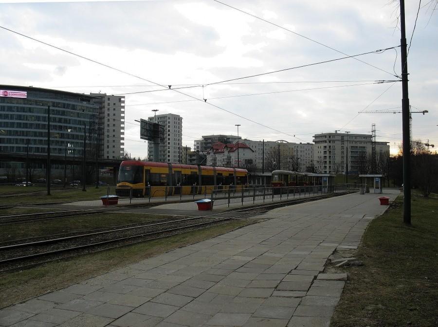 Pętla tramwajowa przy Stawie Służewieckim