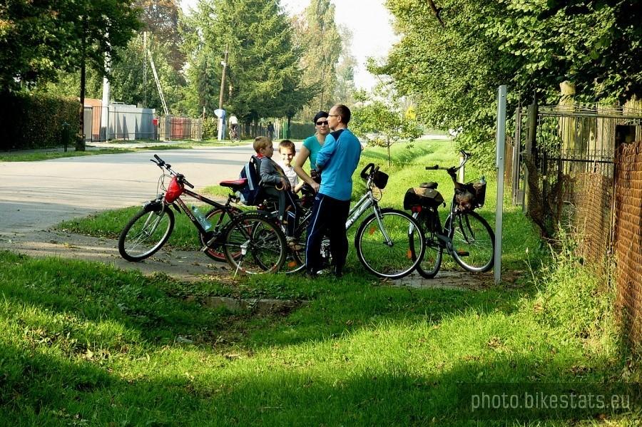 Wiesiek z Madzią, Patryczkiem i Dawidkiem w Steblewie