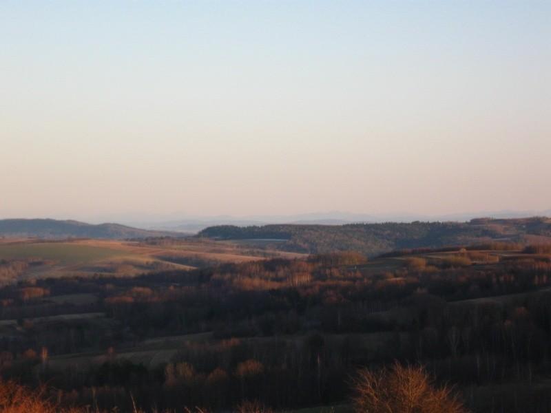 Widać i Bieszczady.