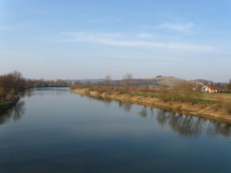Dynów- przywitanie z Sanem.