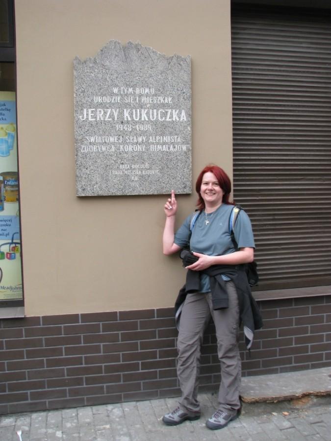 Tu mieskzał Jerzy Kukuczka