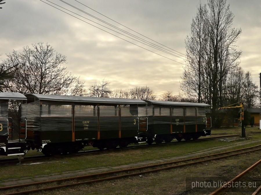 Nowe wagony wąskotorówki