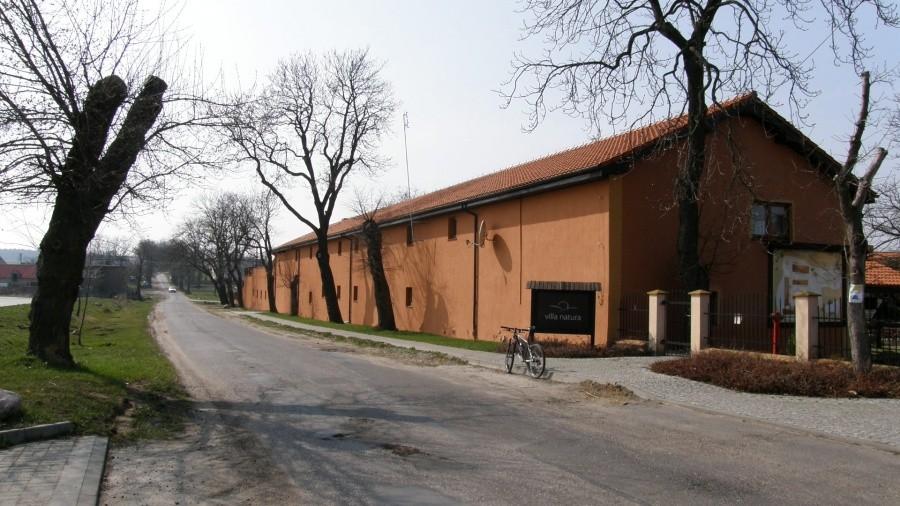 Villa Natura. Miejsce startu i mety.