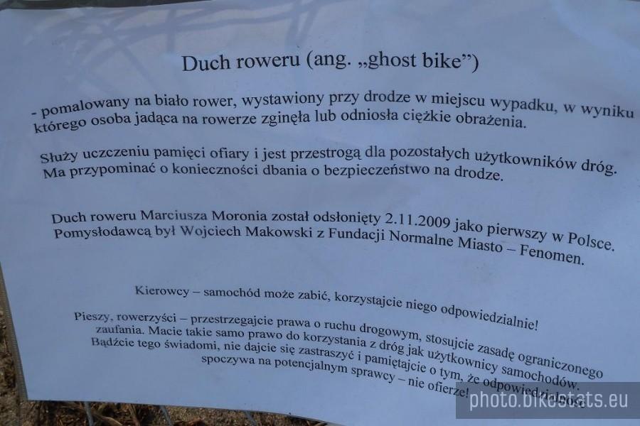 Ghost Bike Łódź #3