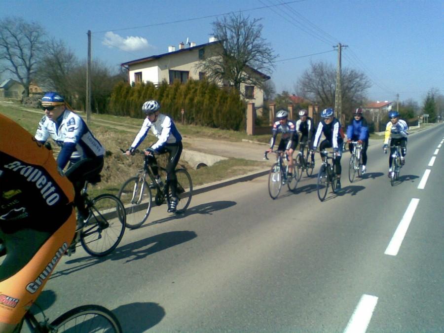 środek peletonu