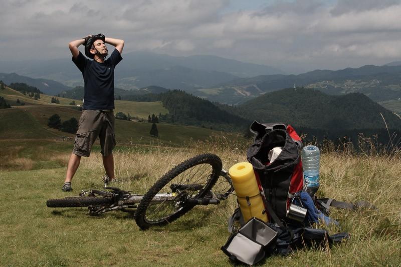 Chwila relaksu - Beskid Sądecki 2010