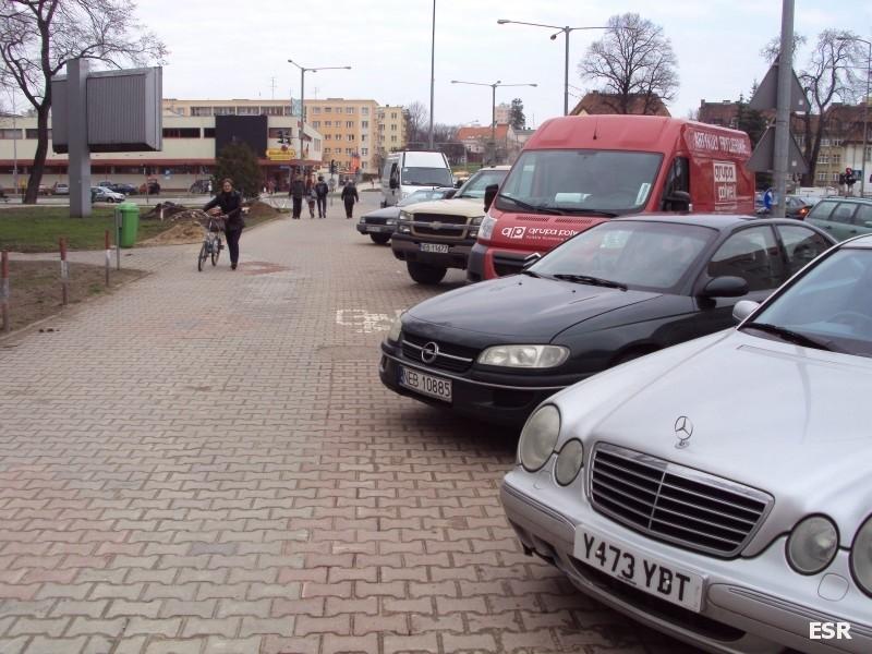 Totalny kataklizm rowerowy po elbląsku.